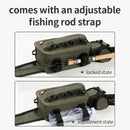 ZANLURE Large Capacity Fishing Tackle IPX6 Waterproof Bag Outdoor Waist Fanny Pack Crossbody Bag Lures Line Box Storage for Hiking Camping Fishing