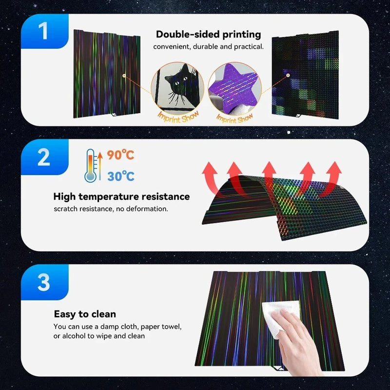 235x235mm Magnetic Steel Build Plate for Creality K1/K1C/ Ender 3 S1 Pro/ Ender 3 S1/ Ender-5 S1/ Ender 3 v3 SE/ Ender 3 v3 KE/ Ender 3 v3