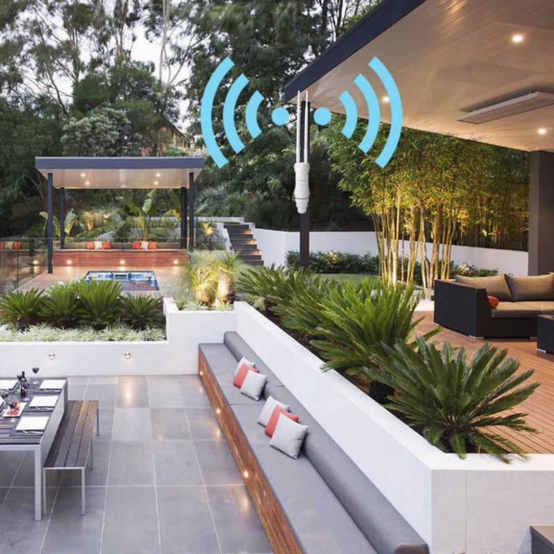 Wavlink AC600 High Power Outdoors WiFi Repeater Router AP Dual Dand 2.4G 5G  Waterproof POE Long Range Extender Antenna