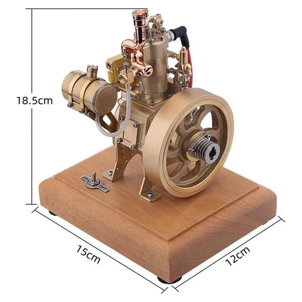 OKMO H73 2.6cc Holt Tractor Vertical Single Cylinder 4-Stroke OHV Gasoline Internal Combustion Engine Model with Governor