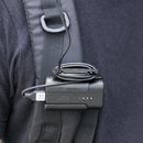 Sunnylife Headband Battery Storage Case Back Clip Holder for DJI FPV Goggles V2 Flying Glasses Power Supply Cable Accessories