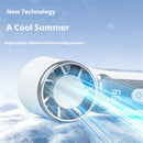 Tevorex Portable Handheld Pocket USB charging Fan 199 Level Strong Wind Regulation Outdoor Handheld Fan LED Screen Camping Cooling Fan Tools