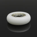 10pcs Nylon Plastic Carbon Steel Bearings Pulley Wheels Embedded Ball Bearings 5*23*7mm