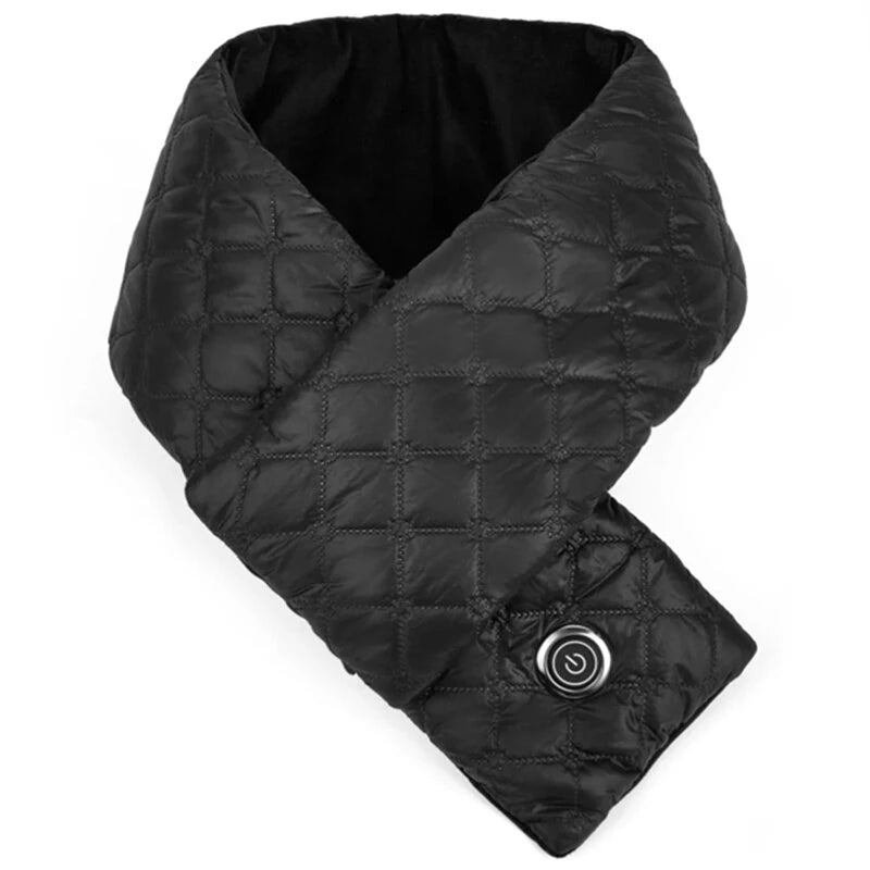 TENGOO Heating Scarf Waist Belly Warmer 3 Levels Control Warming Neck Scarf USB Powered Electric Heated Scarf Neck Wrap Warmer Neck Heating Pad for Women Men