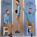 KALOAD Adjustable Back Support Belt Back Posture Corrector Shoulder Lumbar Spine Support Back Protector