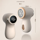 Tevorex USB Rechargeable Electric Lint Remover With Intelligent Digital Display,Clothes Shaver, Portable Hairball Remover