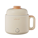 Littlelofa 1.6L Electric Cooker Household Mini Hot Pot 500W Cooking Pot For 1-2 People Home Kitchen Dormitory
