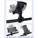 ACRUNU 4.7-7inch Adjustable Bike Phone Holder Shockproof Motorcycle Phone Handlebar Riding Navigation Frame 360 Rotation Bicycle Mount Accessories
