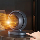 Portable Desktop Heater Household Instant Heating Fan Hot Air Machine Electric Heater Heating Fan with Thermostat for Home Bedroom Office