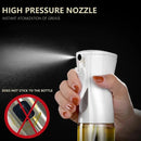 200ml Oil Dispenser Spray Bottle Oil Sprayer Bottle Home Kitchen Oil Dispenser BBQ Vinegar Sauce Sprayer Bottle Press Oil Spray Bottle BBQ Olive Oil Spray Bottle