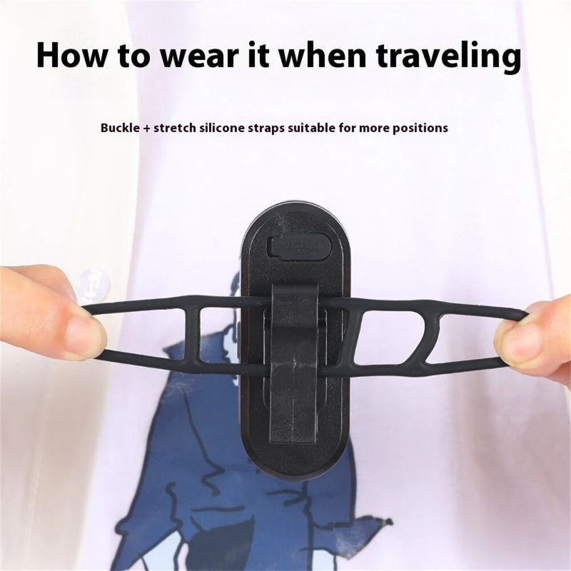 WEST BIKING 60LM 1000m Visibility Bicycle Taillight USB Rechargeable 360 Rotation Adjustment 6 Mode Flash Warning Lamp Waterproof Bike Rear Light for MTB Outdoor Night Cycling Safety