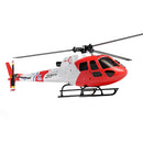 XK K150 Little Squirrel AS350 2.4G 4CH 6-Axis Gyro Optical Flow Localization Altitude Hold Flybarless RC Helicopter RTF