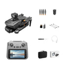 PJC RG800 MAX GPS 5G Repeater Digital FPV with 5.9inch LCD Screen Controller 1080P HD Dual Camera Servo Gimbal 360 Obstacle Avoidance Brushless Foldable RC Drone Quadcopter RTF