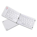 B023 Mini bluetooth Folding Keyboard for IOS/Android/Windows Tablet Mobile Phone Type-C Rechargeable Keyboard Computer Accessories