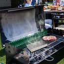 IPRee Stainless Steel Smoked Box Barbecue Sawdust Smoked Box Adds Smoked Barbecue Flavor To Gas Or Charcoal Grills