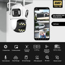 8MP 3 Lens Full HD WIFI IP Camera 8x Zoom 3 Screens Preview IP66 Waterproof Night Vision Two-Way Audio WiFi bluetooth SD Card Cloud Storage