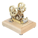 Eachine EM1 Micro ICE Internal Combustion Engine Model Brass Double Piston Complete STEM Engine Science Education Toys Collection Gifts