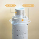 XIAOMI MIJIA Pre-Filter Whole House Water Filter System 7.5T/h High Flow Rate Freeze Proof Dual Filtration BPA-Free Backwashing