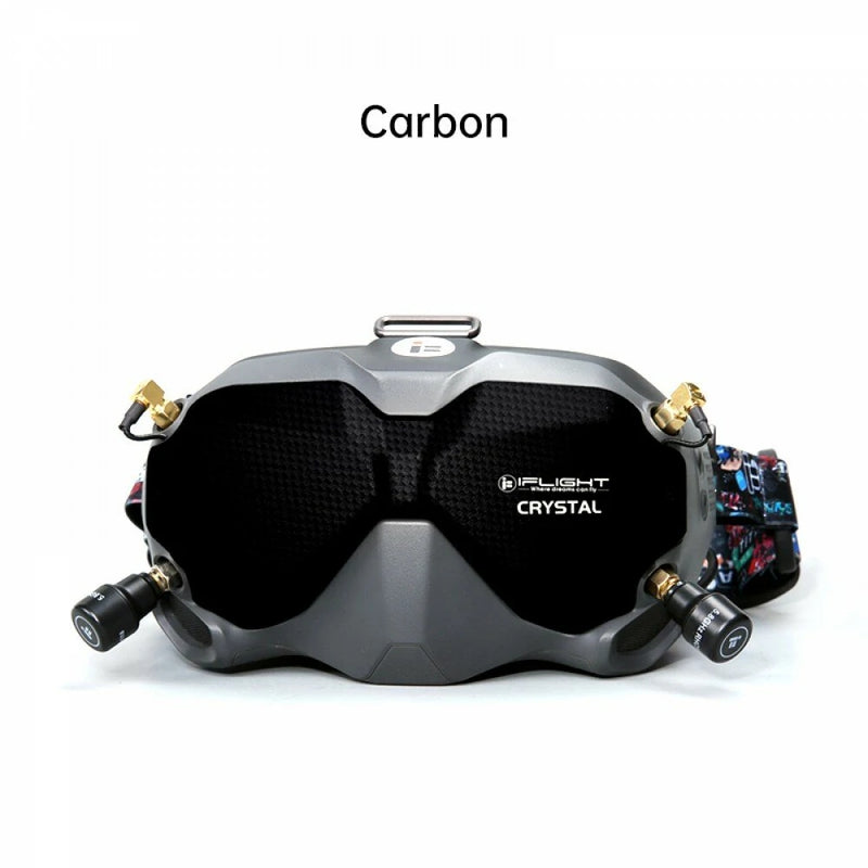 iFlight Crystal HD Patch 5.8GHz 9dBi Directional Circular Polarized High Gain Flat Panel FPV Antenna LHCP RHCP RP-SMA with Casing for DJI FPV Goggles