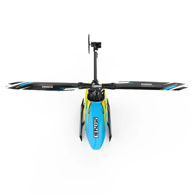 Eachine E120S 2.4G 6CH 3D6G System Brushless Direct Drive Flybarless RC Helicopter Compatible with FUTABA S-FHSS