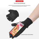 XANES Winter Warm Bike Gloves Touch Screen Outdoor Windproof Waterproof Cold-proof Gloves for Driving Cycling Fishing Skiing