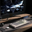 LANGTU LT84 Tri-mode Mechanical Gaming Keyboard with Display Screen and Knob 84 Keys Sandwich Structure Hot Swappable RGB Wireless E-sports Gamer Keyboards