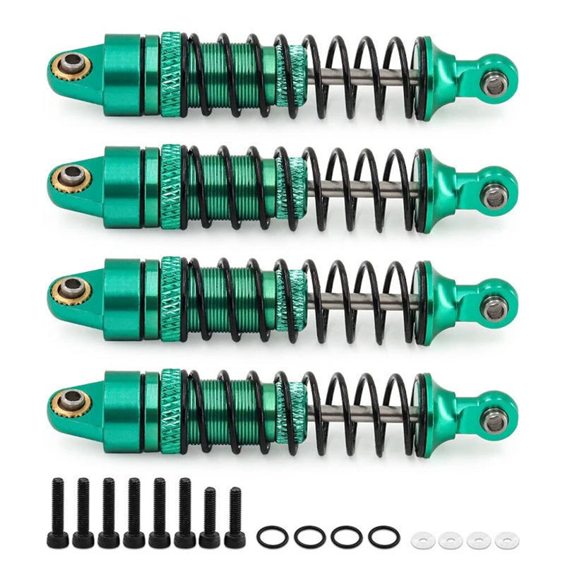 4PCS Upgraded Shock Absorbers Dampers for 1/18 LaTrax RC Cars Vehicles Models Spare Parts Accessories