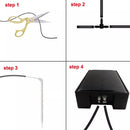 Intelligent Automatic Watering Machine Solarpowered / Lithium Battery Dual Power Automatic Drip Irrigation Kit Timer Self Watering System With 15pcs Drippers