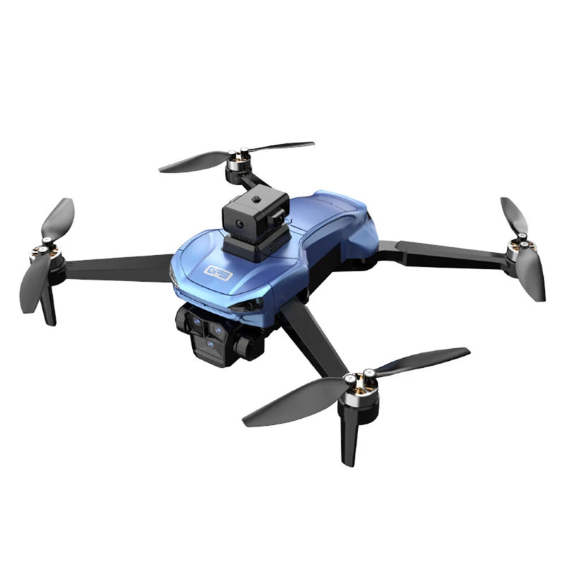 ZD102S GPS 5G WiFi FPV with 4.3inch LCD Screen Controller 720P HD Dual Camera Servo Gimbal 360 Obstacle Avoidance Brushless Foldable RC Drone Quadcopter RTF