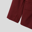 INCERUN Mens Metal Button Detail Solid Color Long-Sleeve Blazer Business Casual Suit for Male