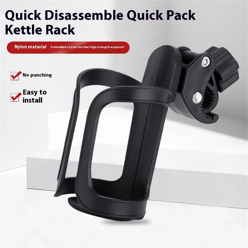 XANES Anti-Slip Bottle Holder for Motorcycle Baby Stroller Bicycle 360 Degree Rotation Lightweight Bike Water Cup Bracket Cage