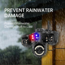 ICSEE Triple Lens 9MP Wireless Outdoor PTZ Security Camera AI Human Motion Alert Three Screen View Two Way Audio Night Vision Waterproof Smart Home CCTV