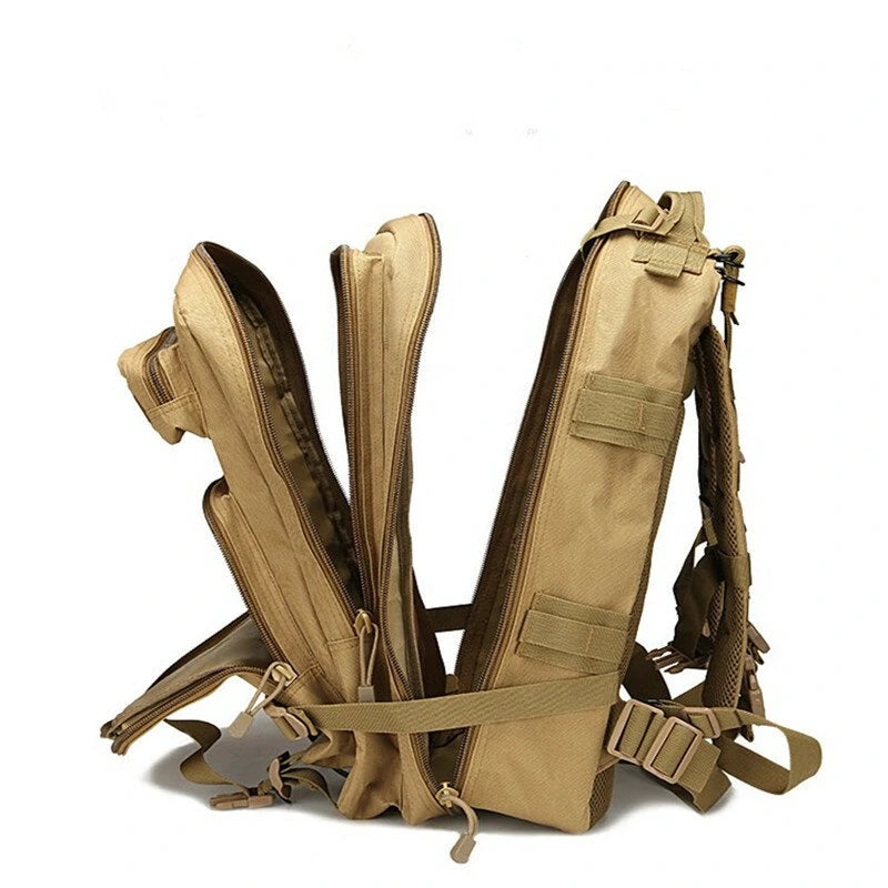 25-30L Outdoor Tactical Backpack Bag 600D Nylon Waterproof Camouflage Trekking Rucksack Outdoor Mountaineering Bag