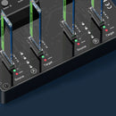 MAIWO 4-Bay M.2 NVME SSD Cloner Duplicator USB3.1 Gen2 10Gbps 4-Bay Offline Copy Tool-Free Docking Station Supports 2TB SSD for Mac Windows Linux