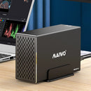 MAIWO 3.5'' HDD SATA RAID Storage Enclosure 5Gbps/10Gbps Dual Bay Hard Drive Docking Station to USB3.1 Type-C Gen2 with 4 Raid