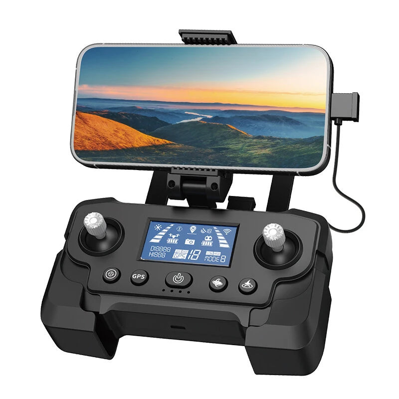 ZD015 GPS 3KM 5G Repeater Digital FPV with 4K HD Camera 3-Axis Mechanical Stabilization Gimbal 360 Obstacle Avoidance Brushless Foldable RC Drone Quadcopter RTF