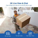 IMILAB EC6 Dual 2K Lens WiFi Spotlight Camera 360 PTZ Wireless Cam Color Night Vision AI Detection Two-way Audio Siren Alarm Home Monitoring Security Cam APP Control