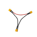 Amass XT30 Series Battery Pack Connector Adapter Cable  1 Female to 2 Male 18AWG 10CM Cable for RC Lipo Battery
