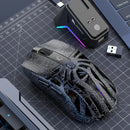 SMAILWOLF M8 Tri-mode Gaming Mouse with Charger Dock PAW3311 Sensor RGB 12000DPI 1KHz Return Rate 72g Lightweight Rechargeable Mouse