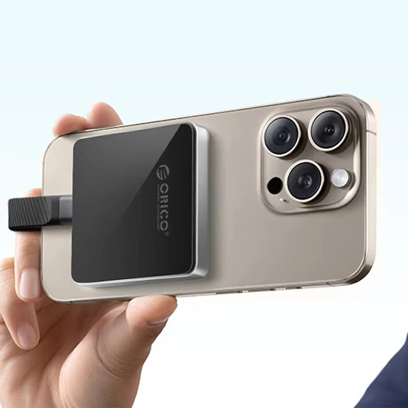 ORICO AP30 M2 2230 Magnetic Case N.2 NVMe SSD Enclosure 10Gbps USB-C 3.2 Gen2 to NVMe PCI-E External SSD Case for iPhone 15 Pro Max ProRes MacBook