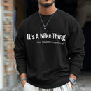 INCERUN Mens Letter Print Long-Sleeve Pullover Fashion Daily Casual Classic Basics Crew Neck Pullover Hoodies for Men Large Size S-5XL