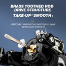 Spinning Fishing Reel AC4000-6000 Series Sea Rod Fishing Reel  5.2:1 High-Speed Gear Lightweight Reel Tackle Equipment Fishing Swivel Coil