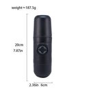 IPRee Portable hand Operated Espresso Machine Italian Espresso Outdoor Camping Coffee Machine For Household Travel And Picnic Use