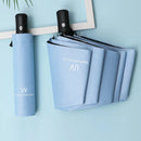 8-Rib Travel Umbrella Windproof Automatic Open and Close Multicolor Portable Rain Sun Protection for All Weather Conditions