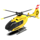 YXZNRC F06 2.4G 6CH 1:36 EC135 Scale Yellow Fuselage Flybarless RC Helicopter RTF