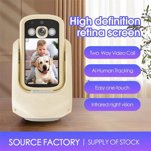 C20 Two-Way Video Call Camera 1920x1080 HD Infrared Night Vision AI Human Tracking WiFi Security Surveillance 360 Indoor Night Vision Cam