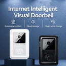Intelligent Visual Doorbell WiFi Wireless Long Standby HD Night Vision Remote Video Call Voice Change Cloud Storage Smart Home Security Video Doorbell