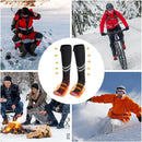 TENGOO Electric Heated Socks Cold Weather Cotton Heat Socks for Men Women, Winter Outdoor Sports Climbing Hiking Hunting Cycling Heating Long Socks
