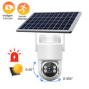 Guudgo 4MP HD Solar Powered Security Camera Video Surveillance Waterproof Full Color Night Vision WiFi Pan Tilt Two-Way Audio PIR Motion Camera
