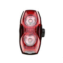 Bicycle Super Bright Dual-lamp Taillight 2 LED 400LM 3 Modes Bike Safety Warning Light IPX4 Large Wide-angle Without Battery